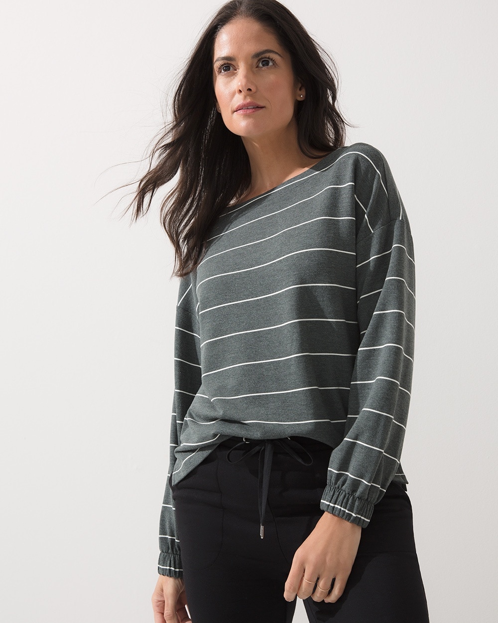 SomaWKND Soft Boatneck Pullover