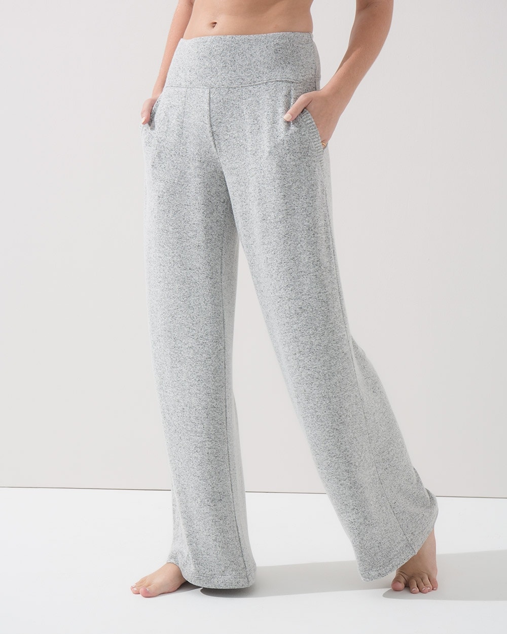 Brushed Cozy Wide Leg Pants