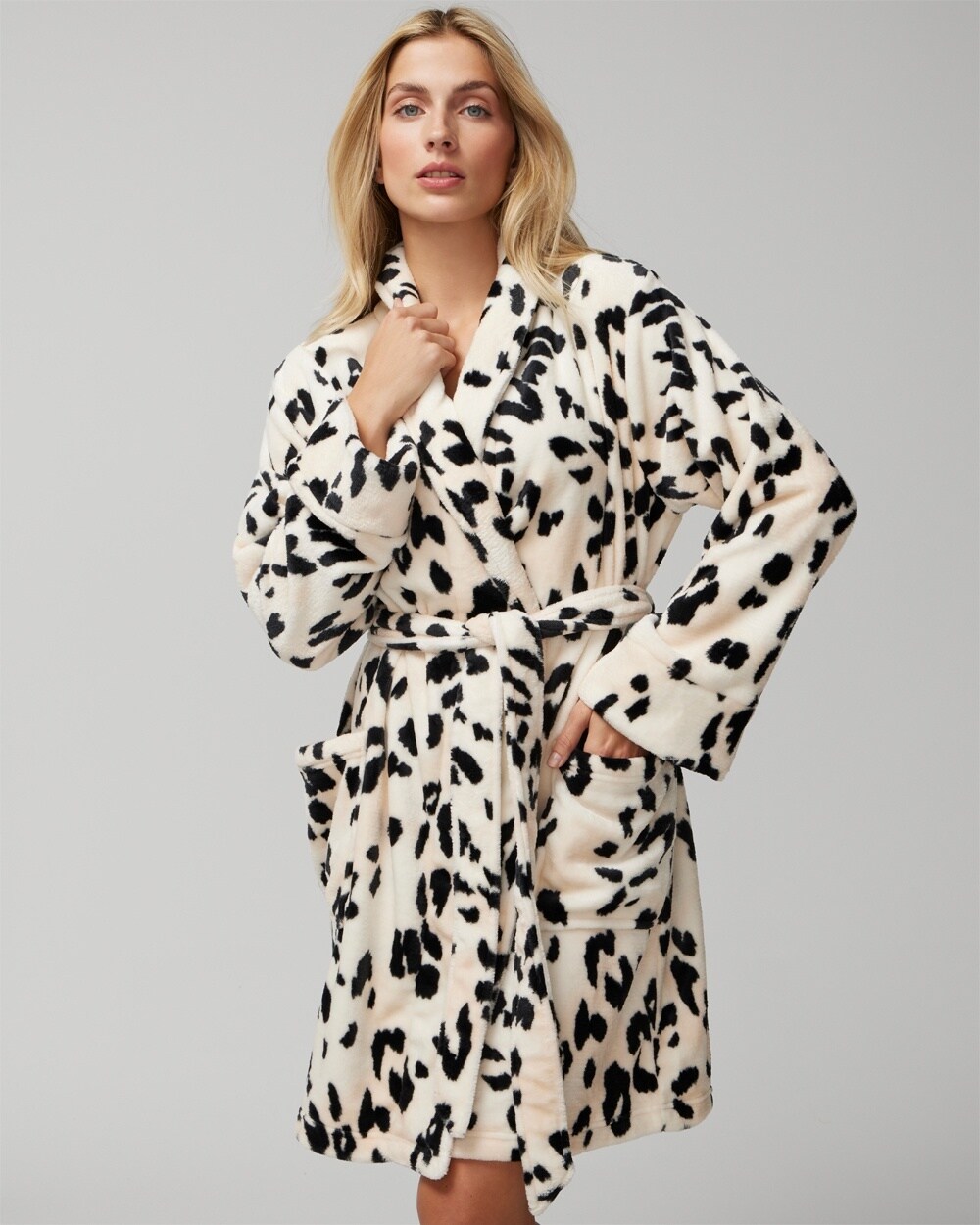 Plush Short Robe
