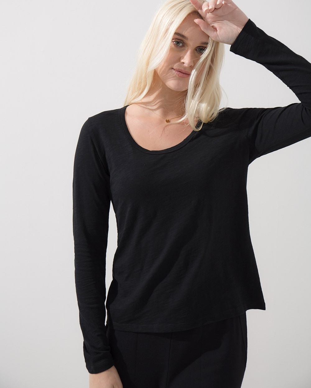 Long Sleeve Slub Tee