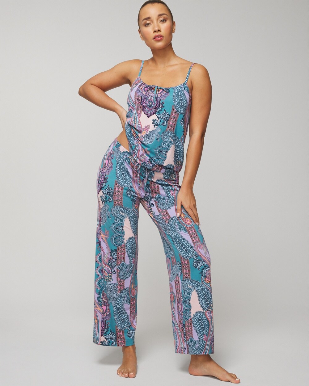 Cool Nights Wide Leg Pajama Pants - Soma