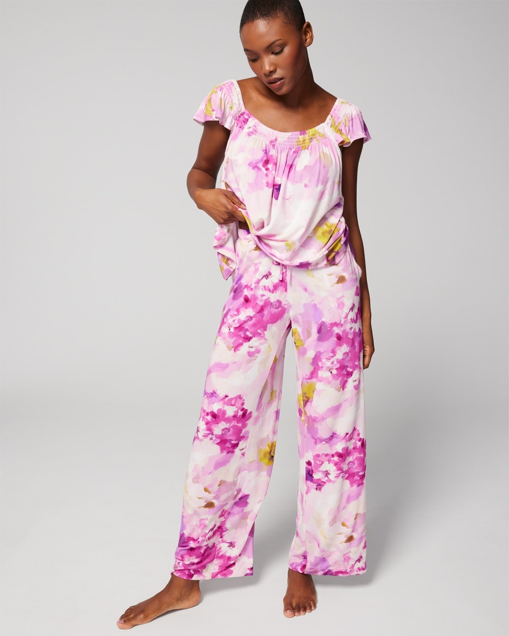 Cool Nights Wide Leg Pajama Pants - Soma