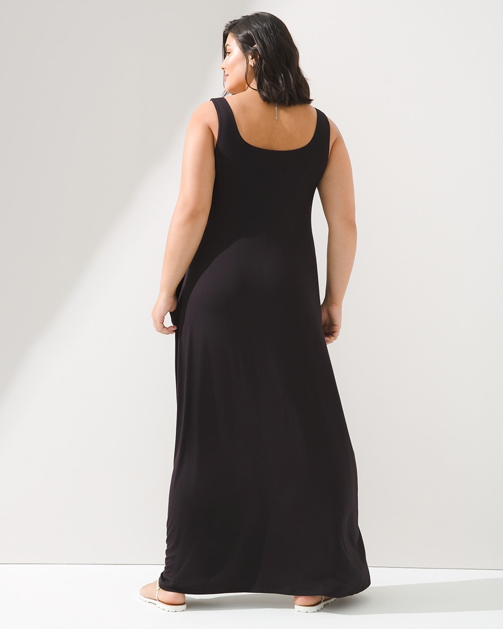 Square Neck Maxi Dress With Built-in Bra - Soma