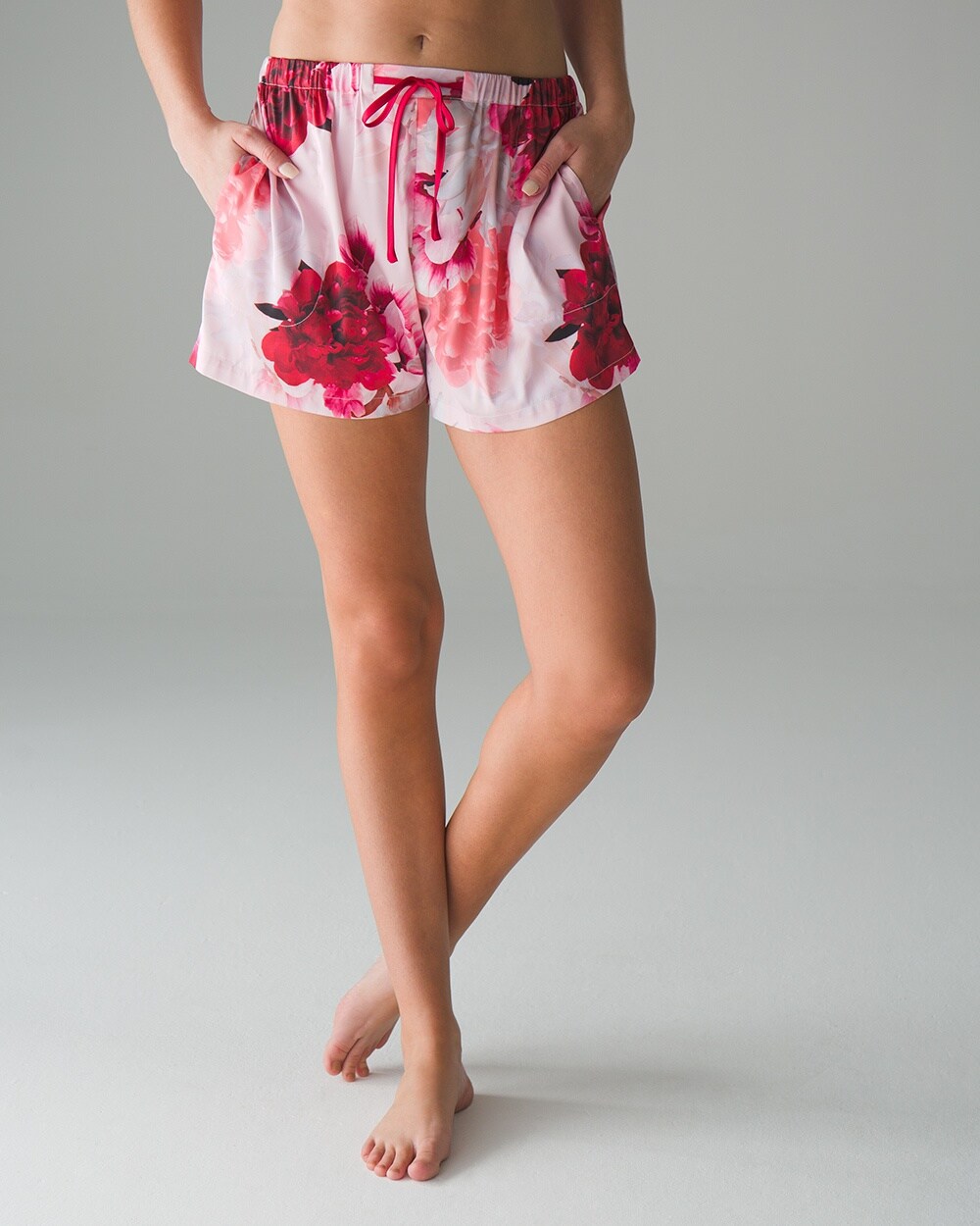 Sensual Modern Satin Pajama Shorts