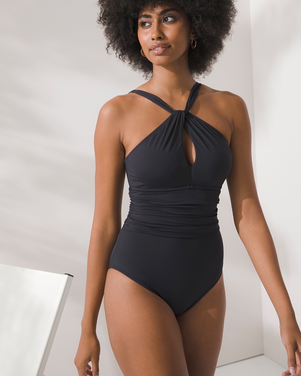 Bleu Rod Beattie Urban Goddess High-Neck One-Piece Swimsuit - Soma