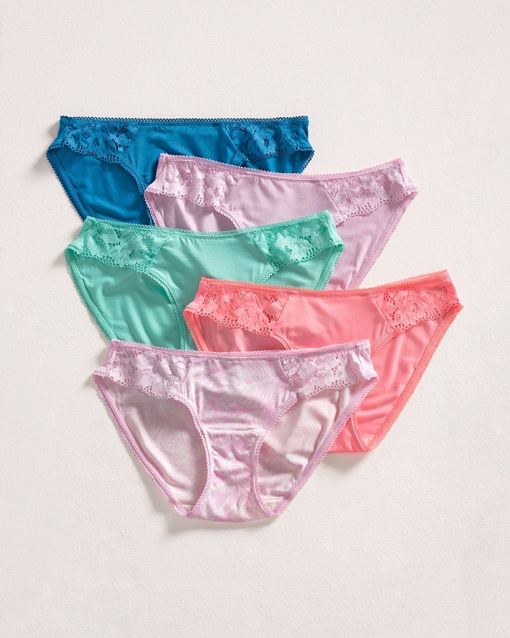 Embraceable Signature Lace Bikini 5 Pack