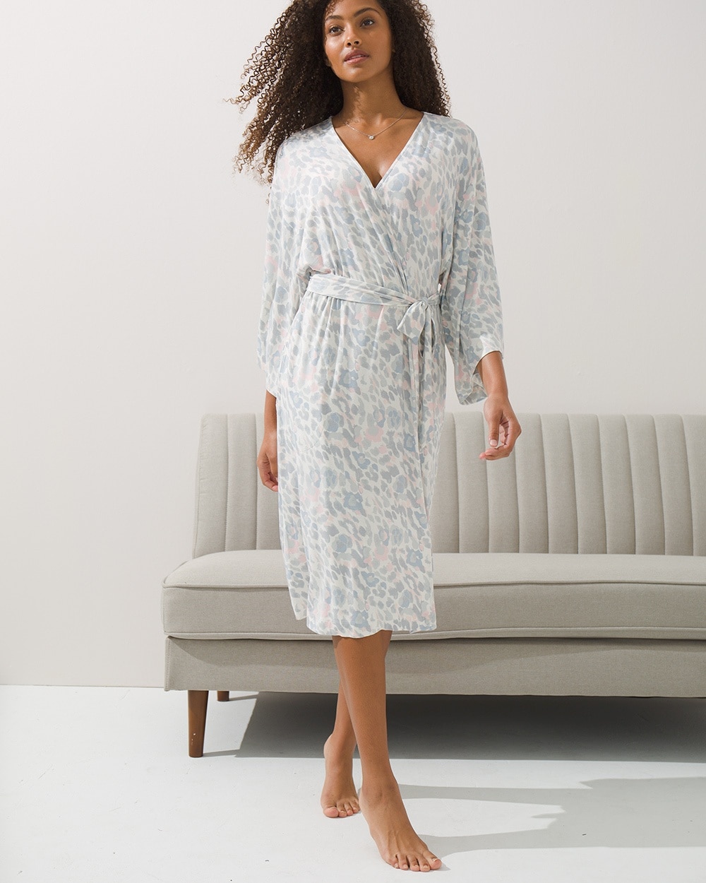 Cool Nights Kimono-Sleeve Robe