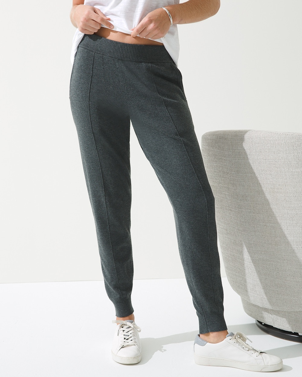 SomaWKND Eco Yarn Sweater Knit Joggers