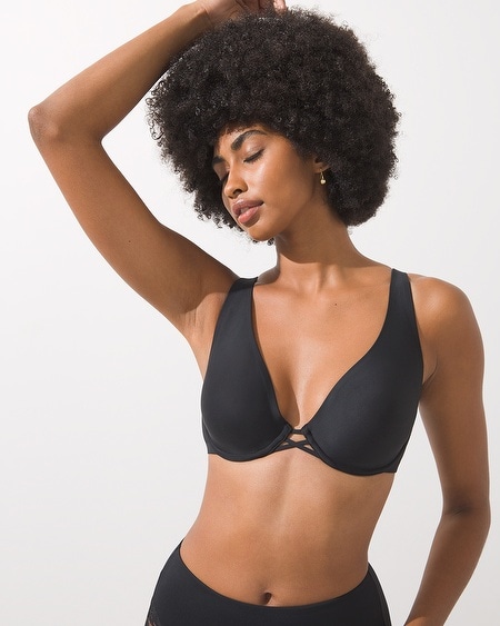 Modal & Lace Full Coverage Unlined Bra - Soma