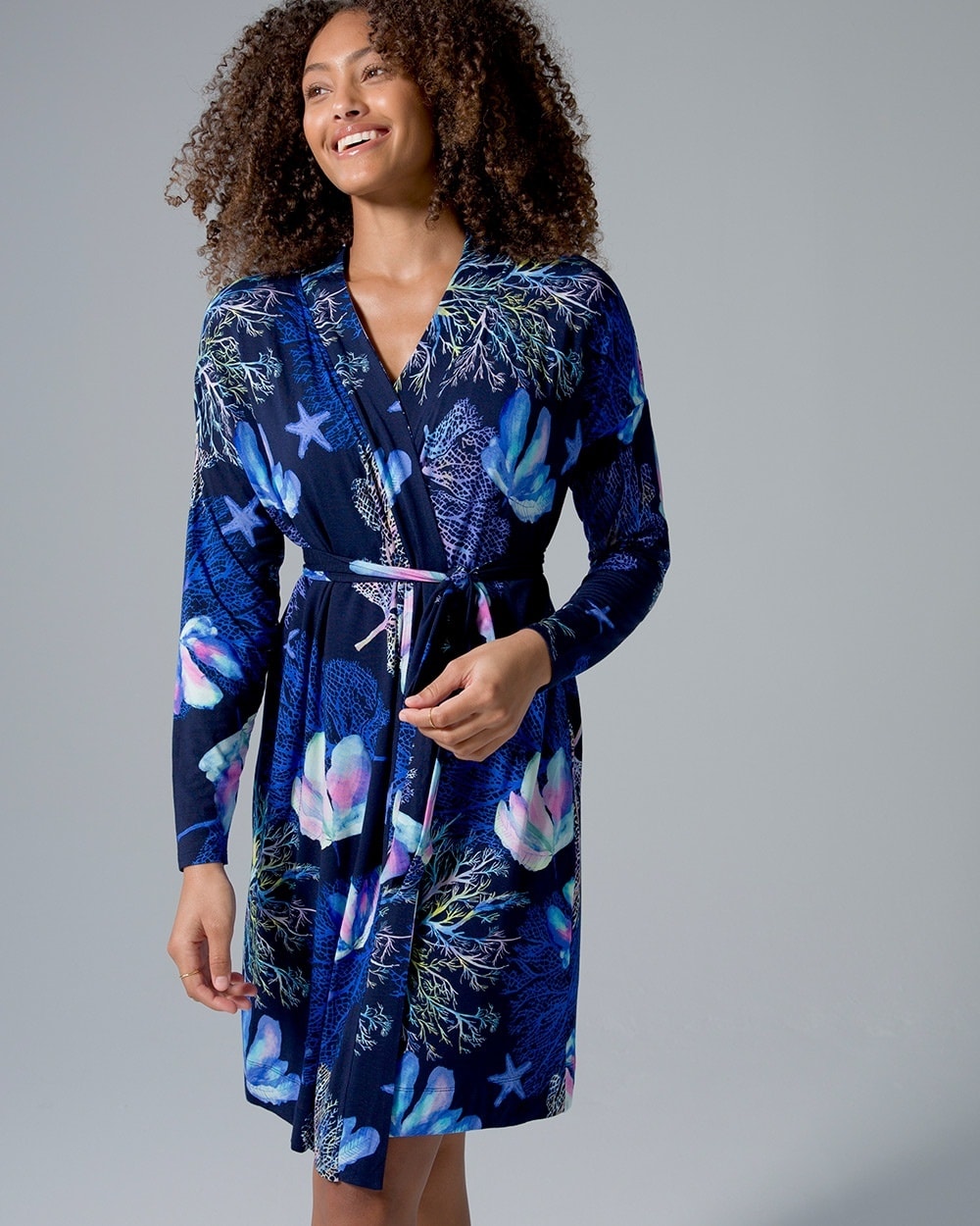 Cool Nights Short Robe