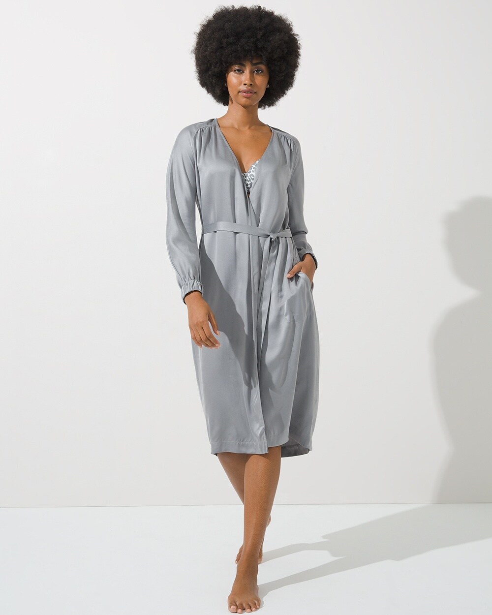 Sensual Washable Silk Robe