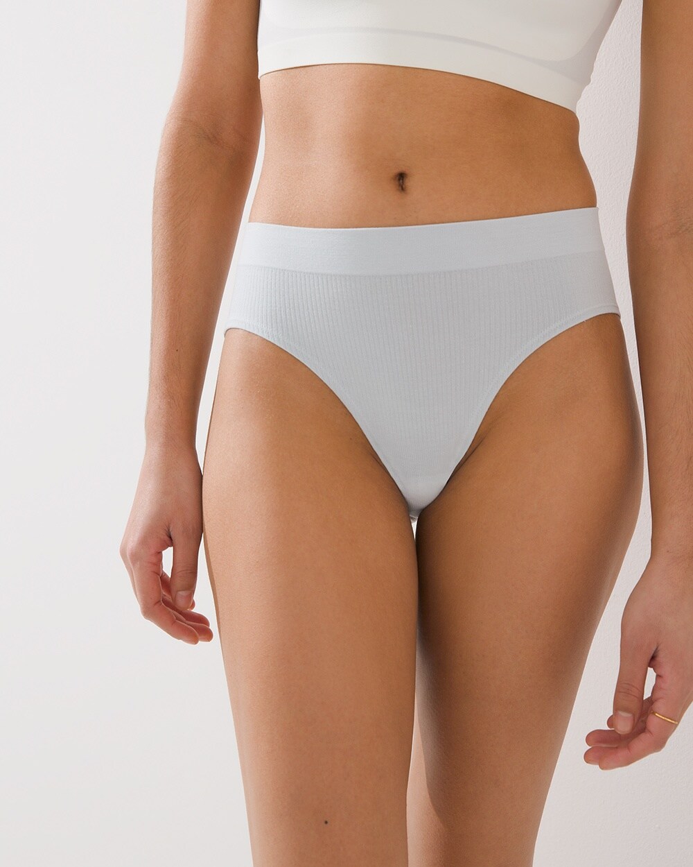 Seamless Aloe Ribbed Hipster