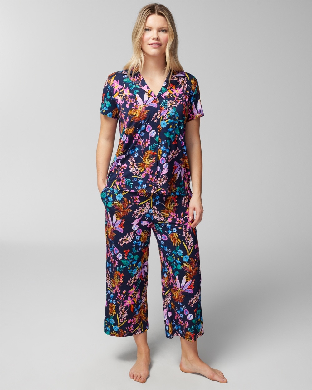 Cool Nights Cropped Pants