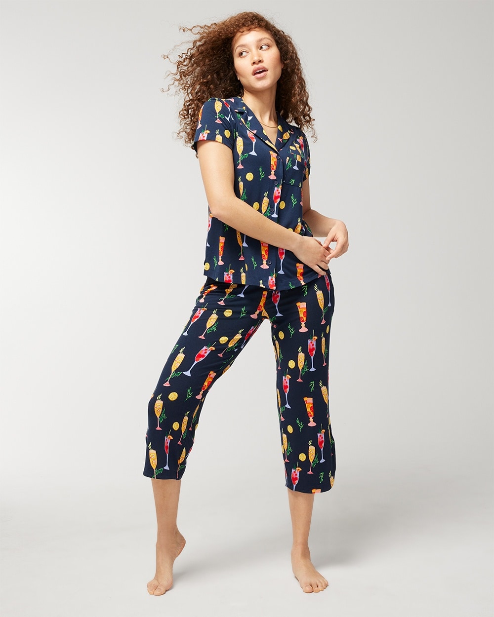 Cool Nights Cropped Pants