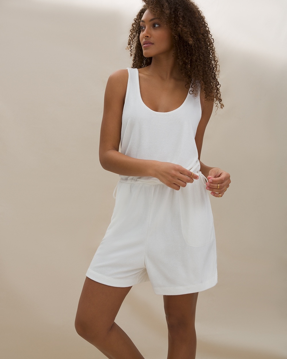 Bamboo Terry Coverup Romper