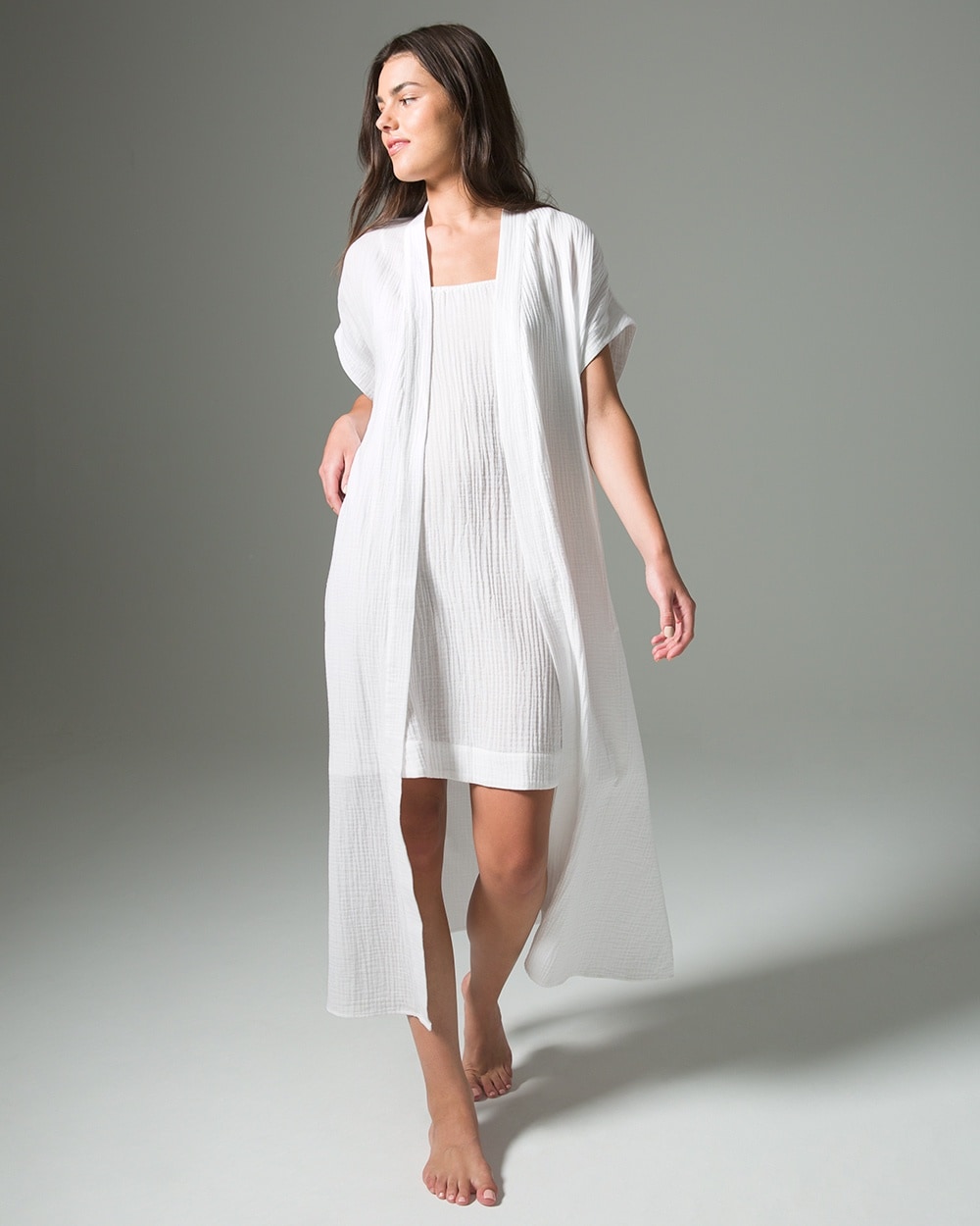 Cotton Gauze Robe