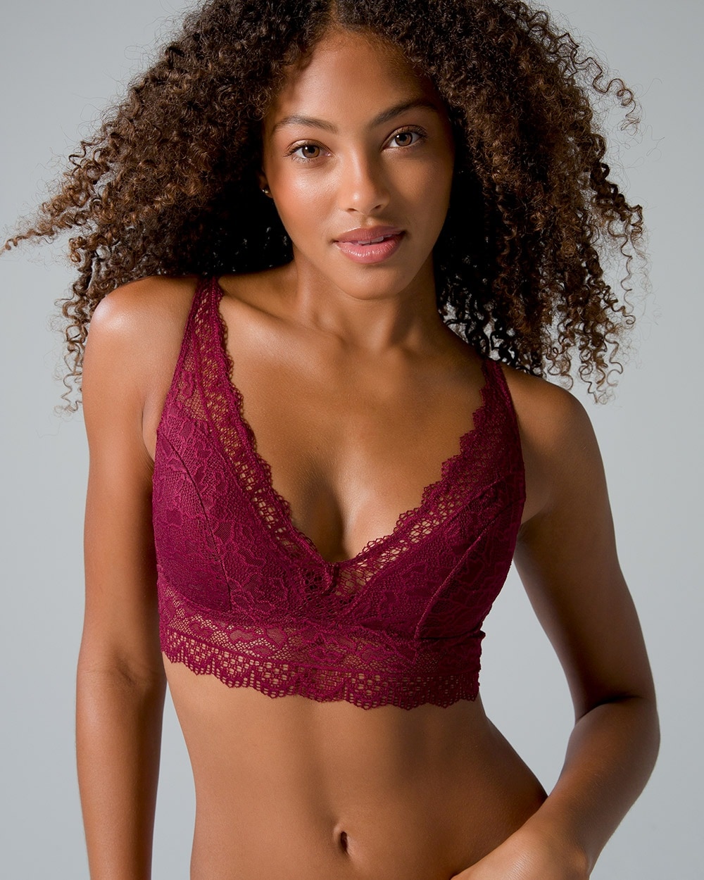 Embraceable Enchanting Lace Plunge Bralette