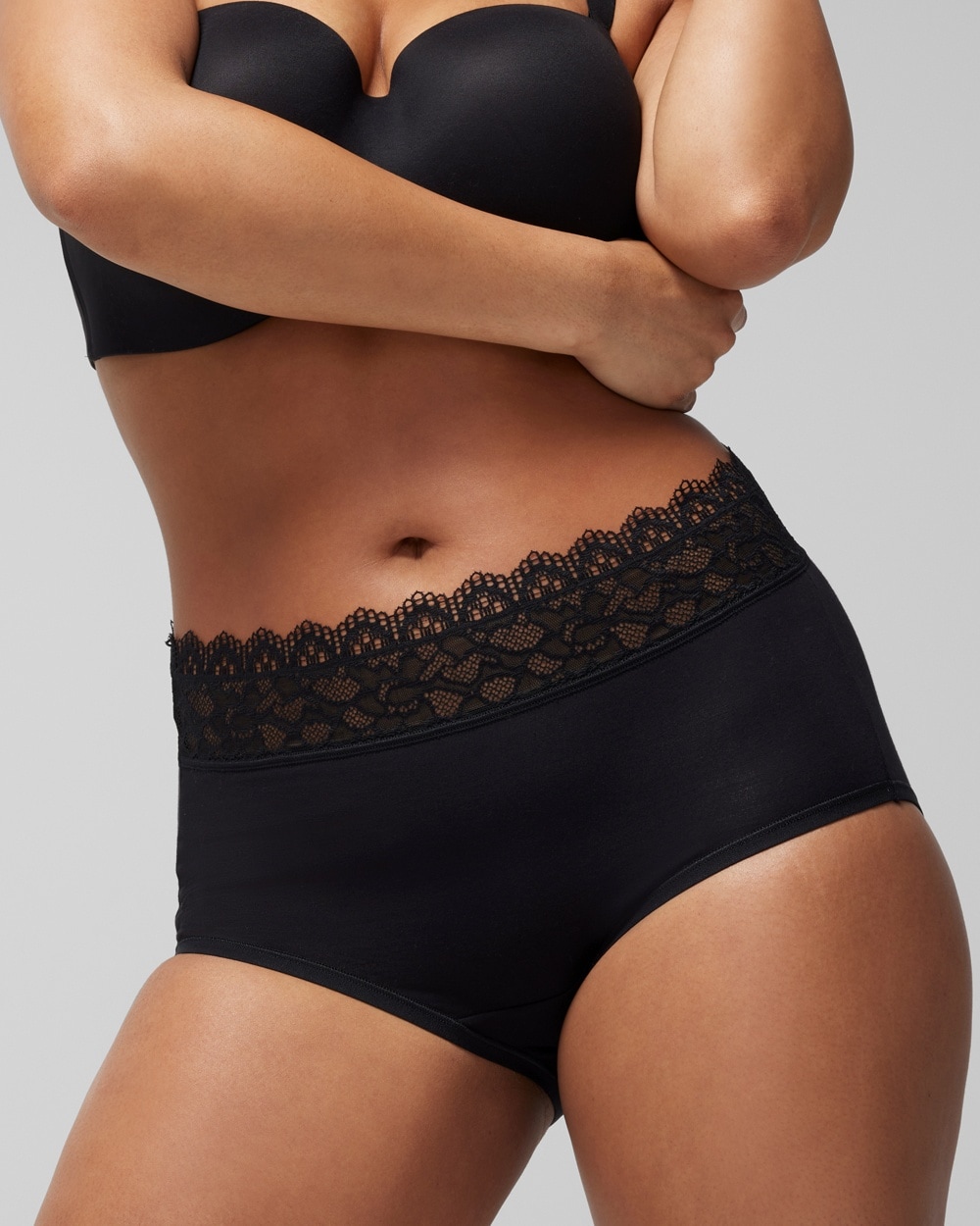 Embraceable Brief Panty with Enchanting Lace