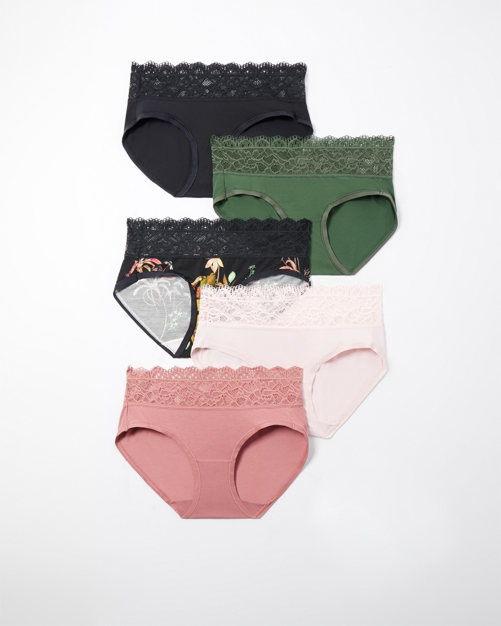 Soft-Knit No-Show Hipster Underwear for Women