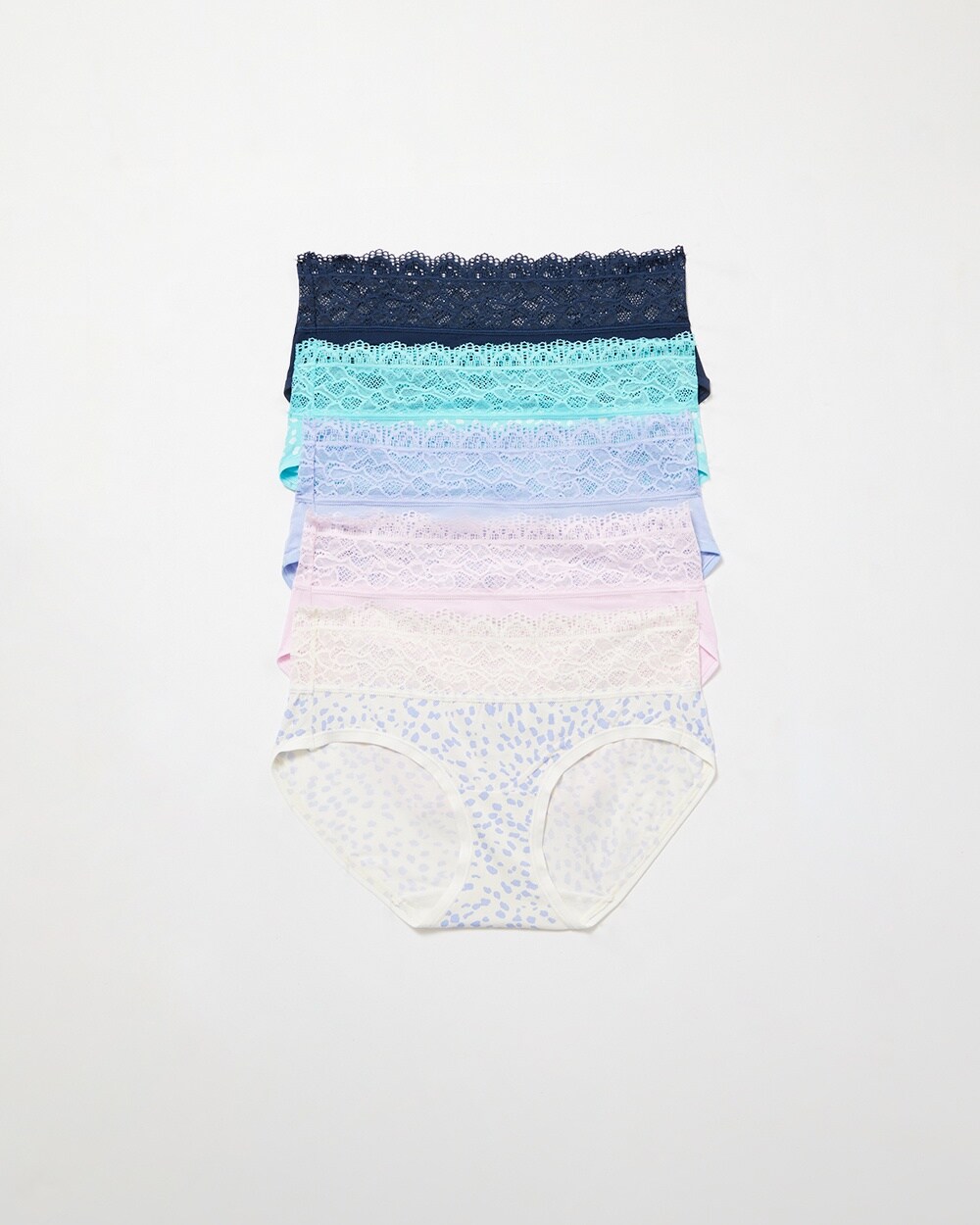 Embraceable Super Soft Enchanting Lace Hipster 5 Pack