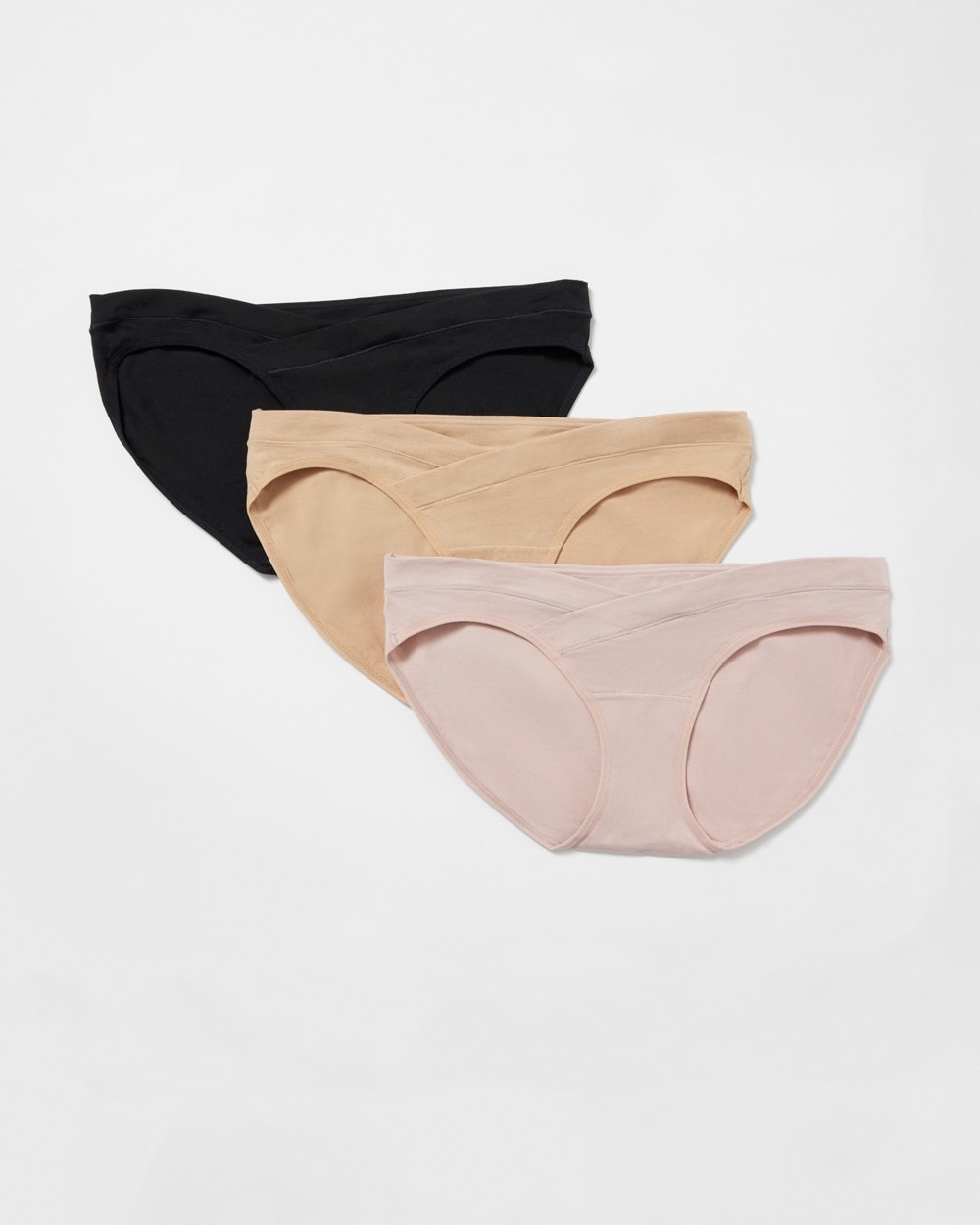 Soma Maternity Hipster Panty 3 Pack In Neutral