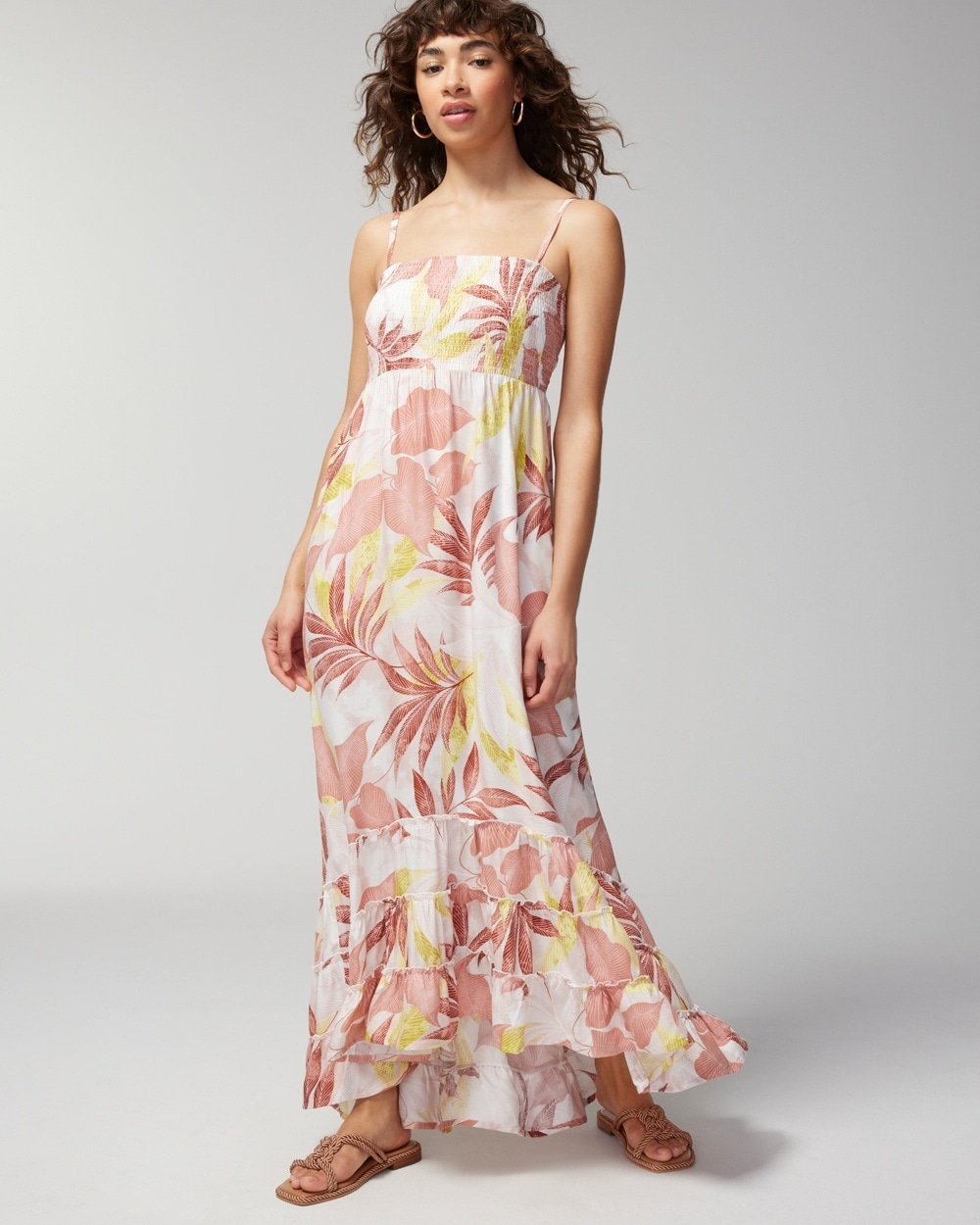 Woven Convertible Maxi Dress