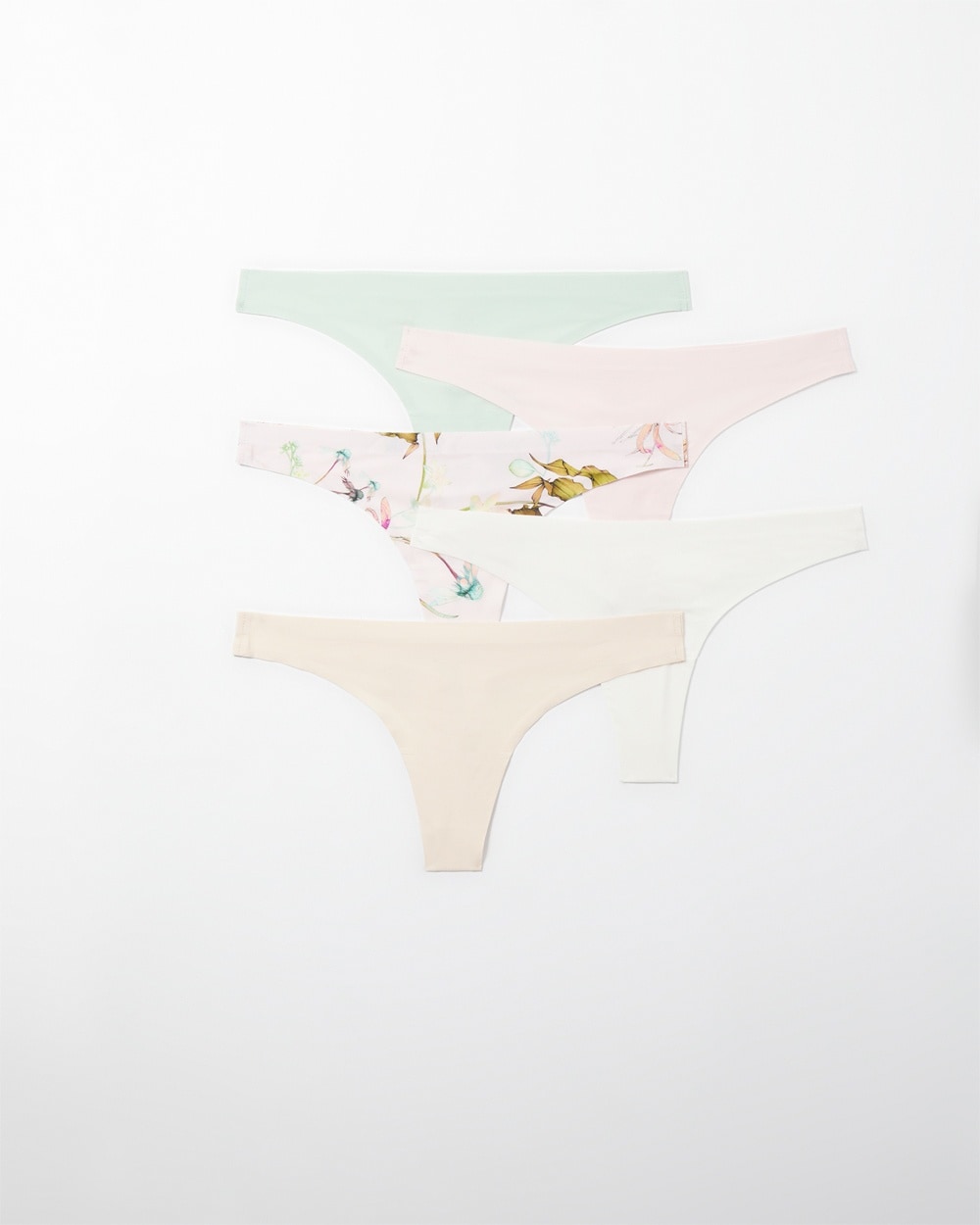 Enbliss Soft Stretch Thong Panty 5 Pack