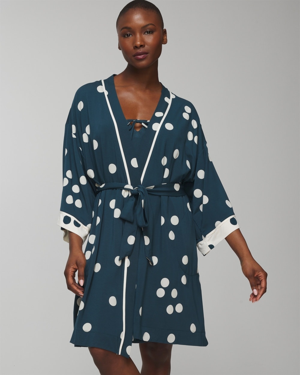 Cool Nights Short Robe