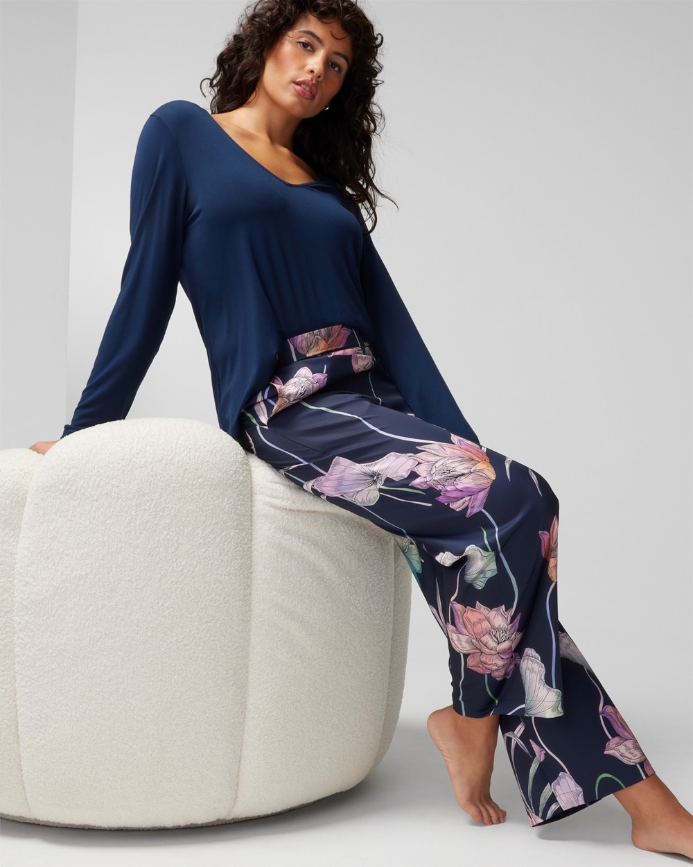 Satin Ankle Pants