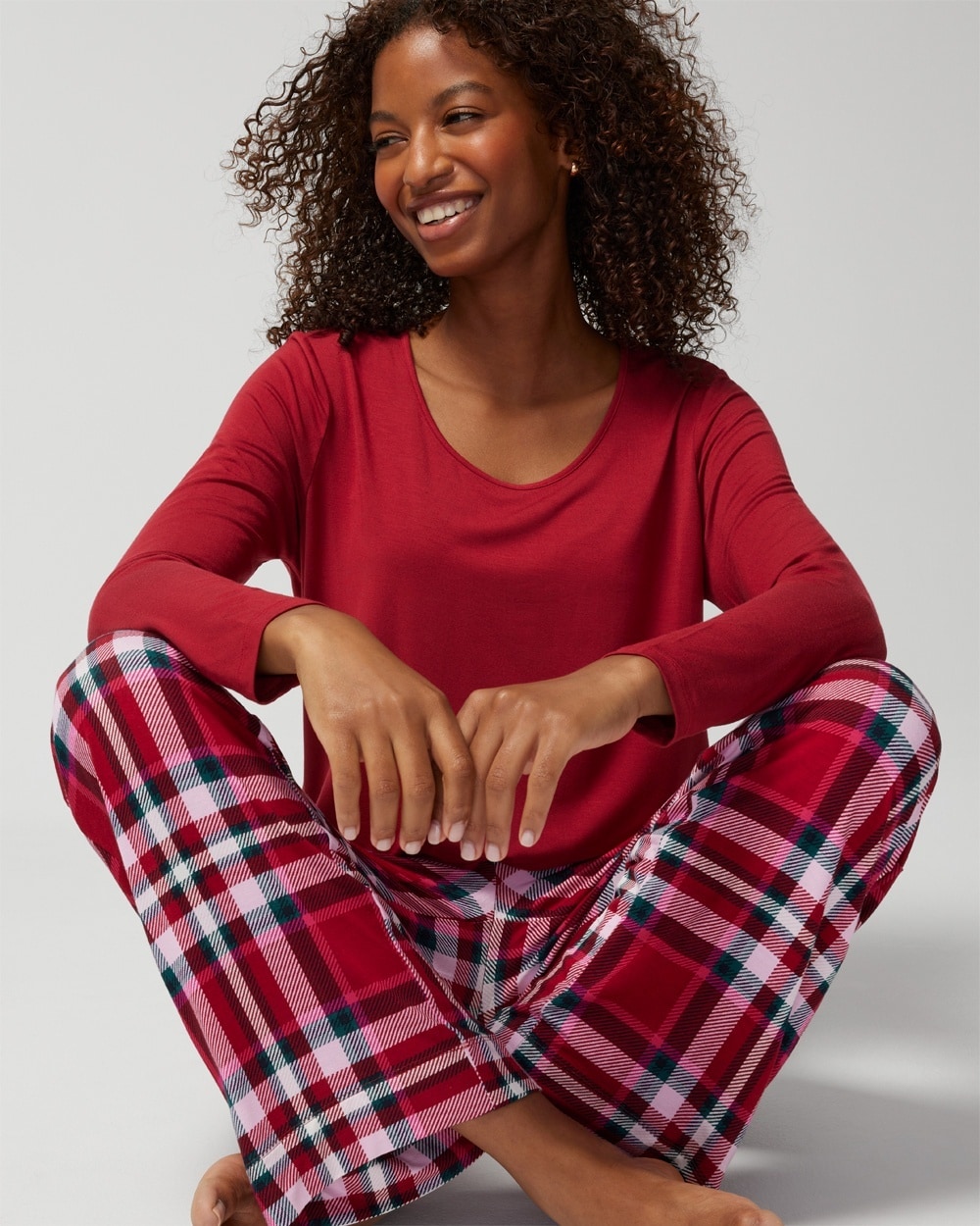 Cool Nights Long-Sleeve Top + Pants Set - Soma