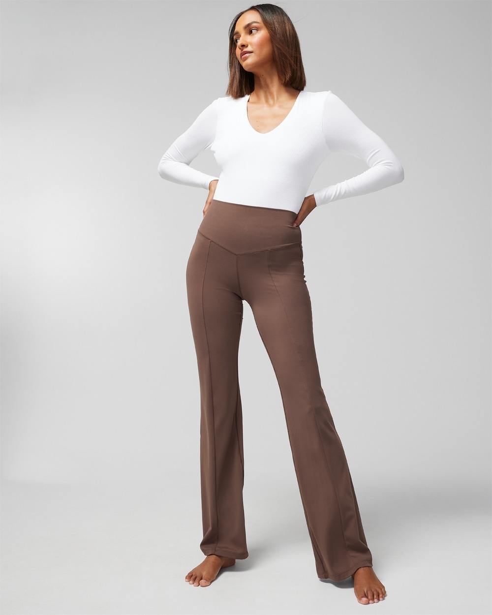 24/7 High-Waist Mini Flare Leggings - Soma