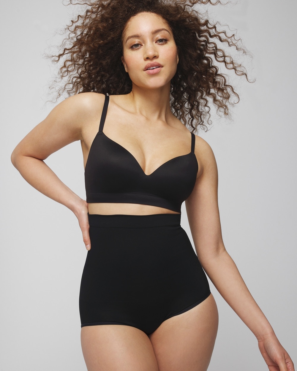 Seamless High-Waist Shaping Brief