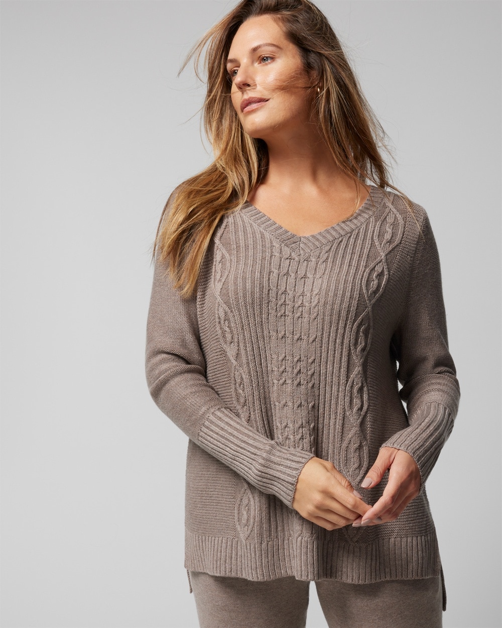 Luxe Soft V-Neck Sweater