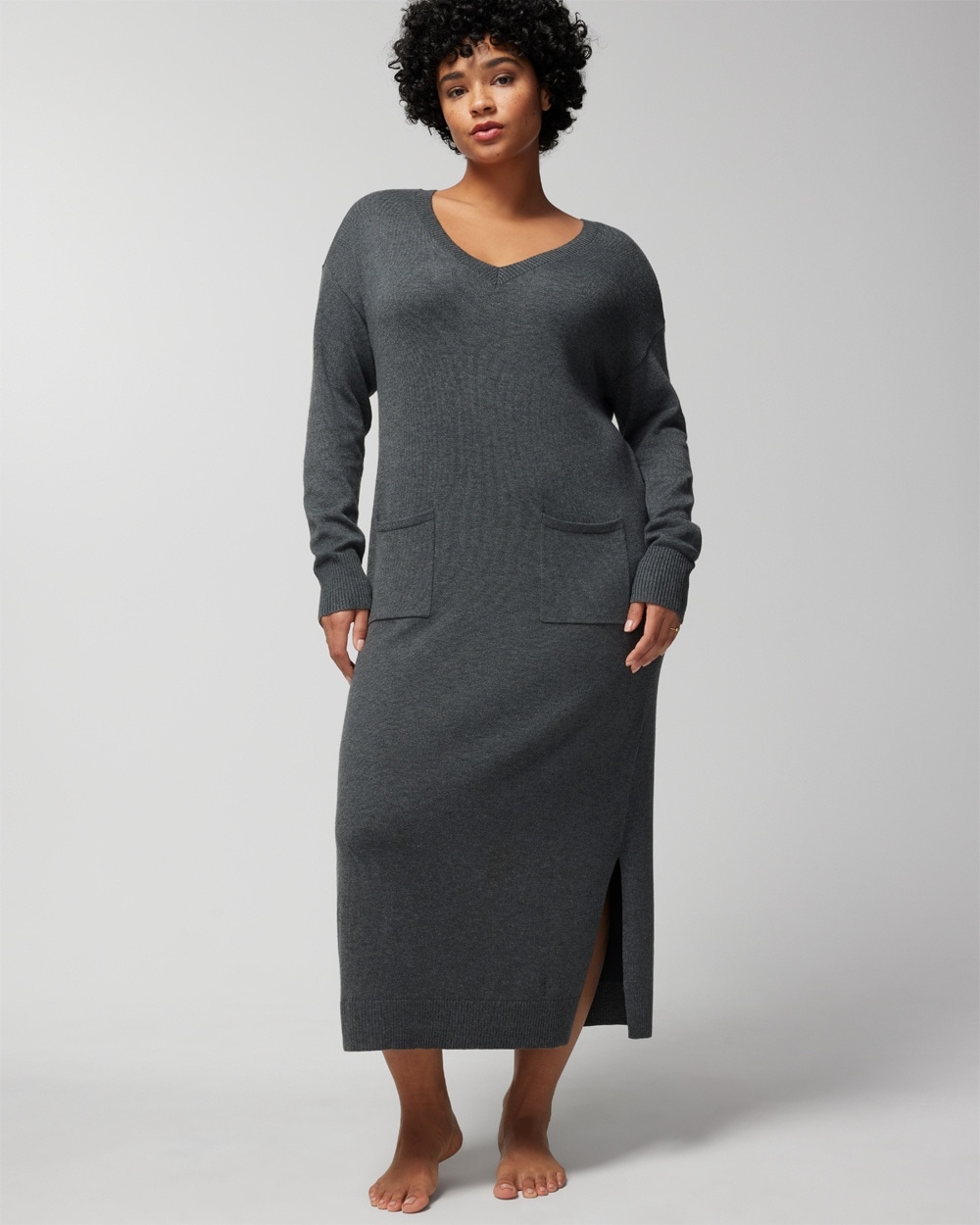 Luxe Soft  Midi Sweater Dress