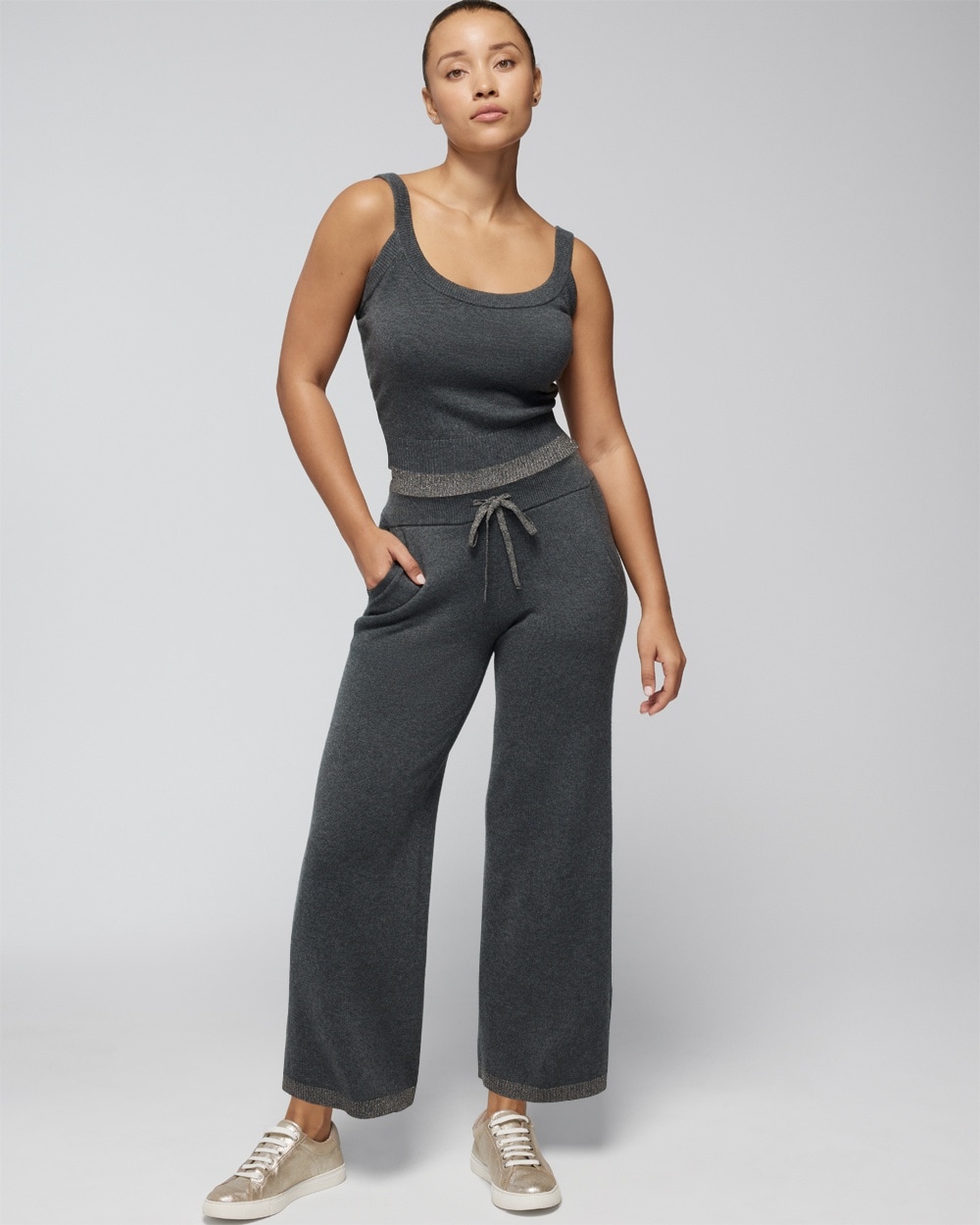 Luxe Soft Wide-Leg Pants video preview image, click to start video