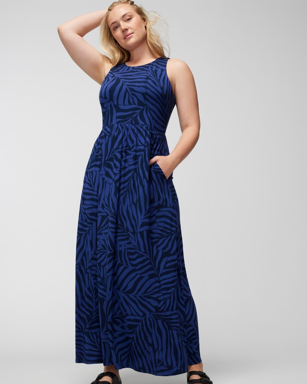 Soft Jersey Tank Maxi Bra Dress