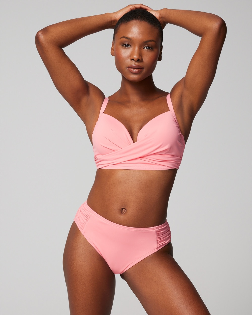 Soma Swim Rouched Bikini Bottoms