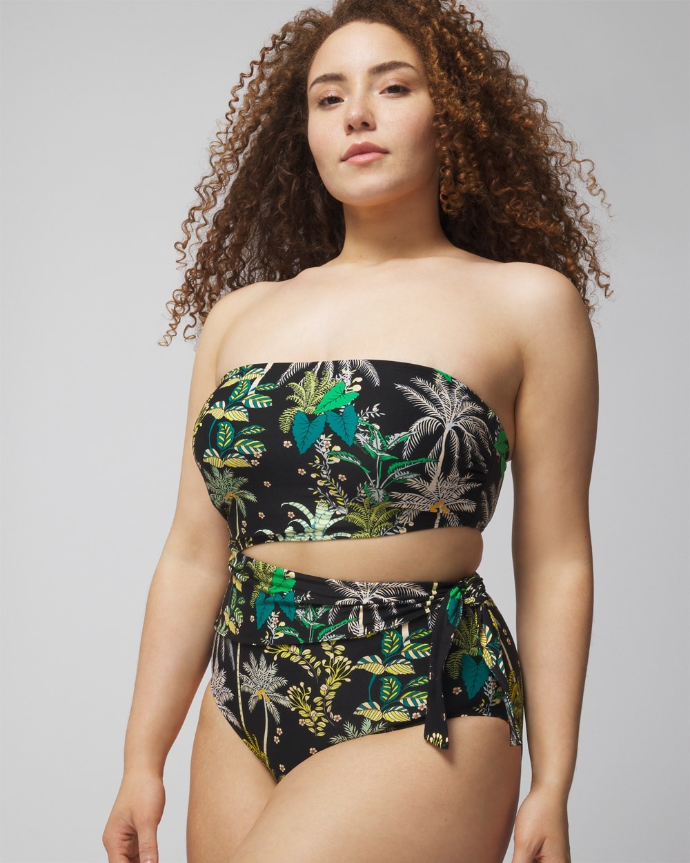 Soma Swim Bandeau Cutout One-Piece