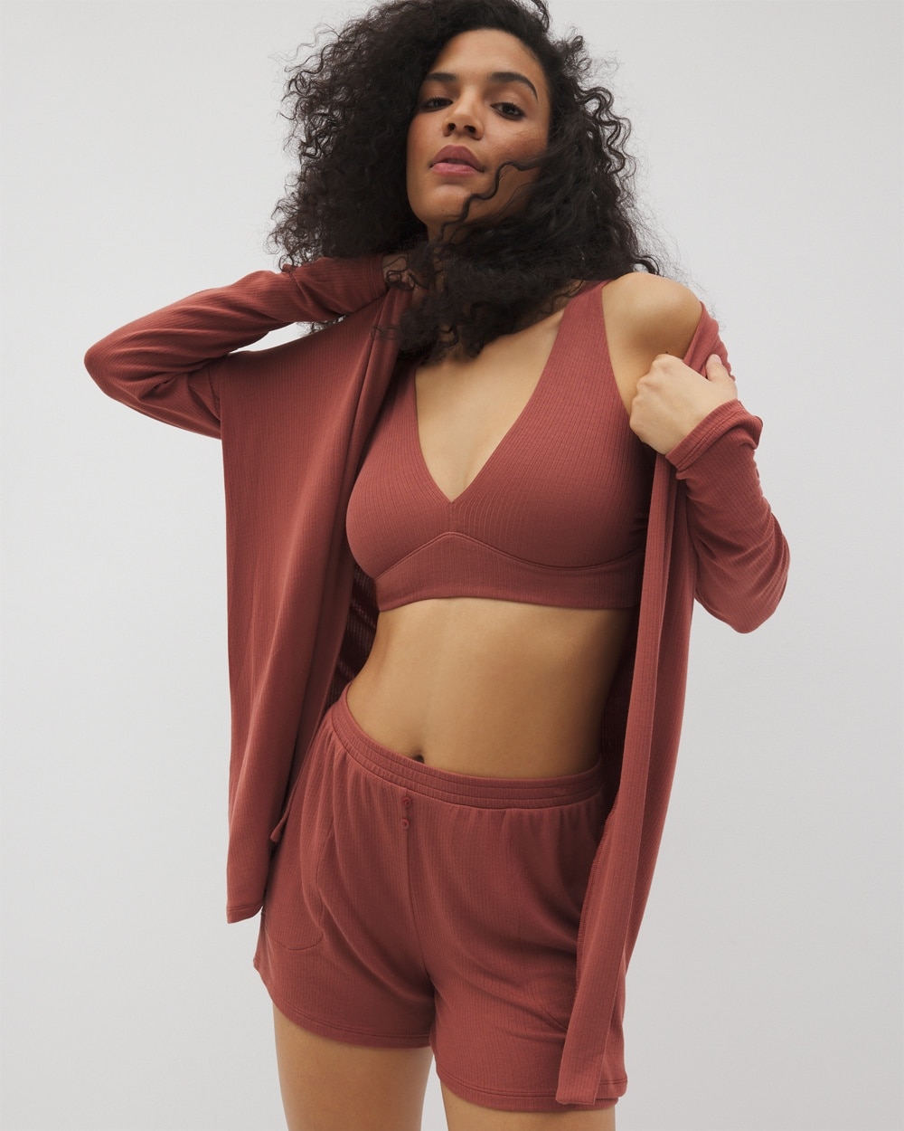 Rib Knit Sleep Bralette