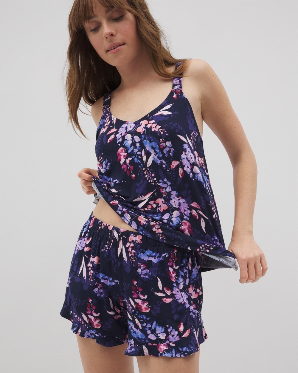 Cool Nights Ruffle Shorts