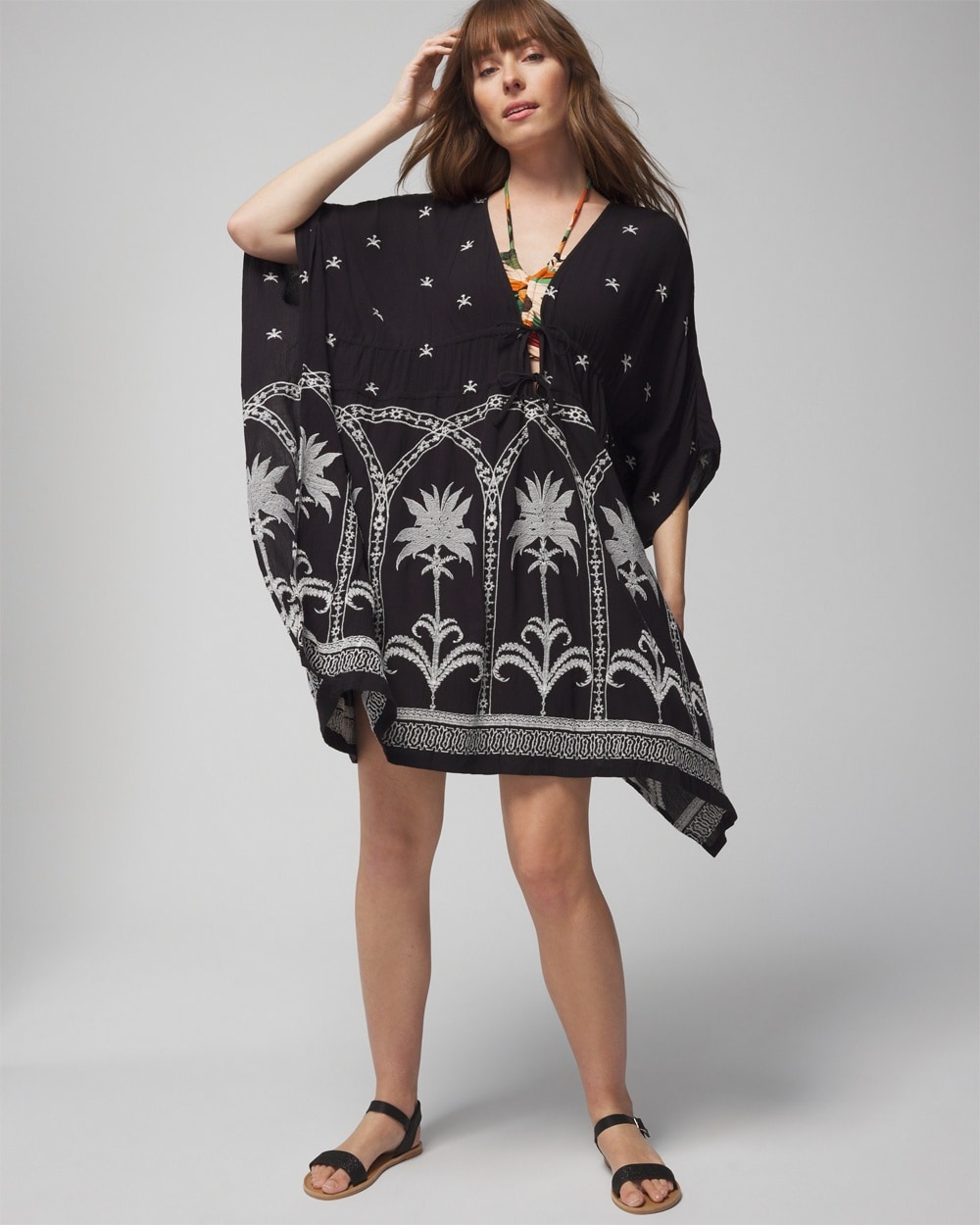 Soma Swim Embroidered Cover-Up