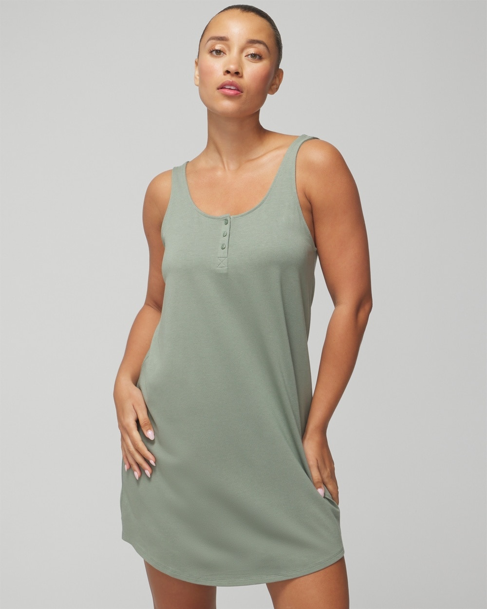 Most Loved Cotton Tank Sleepshirt