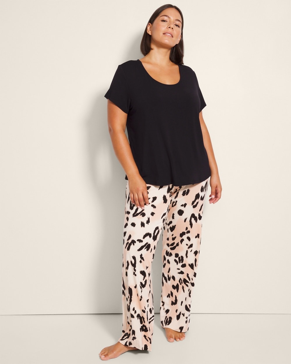 Cool Nights Short Sleeve Pant Set