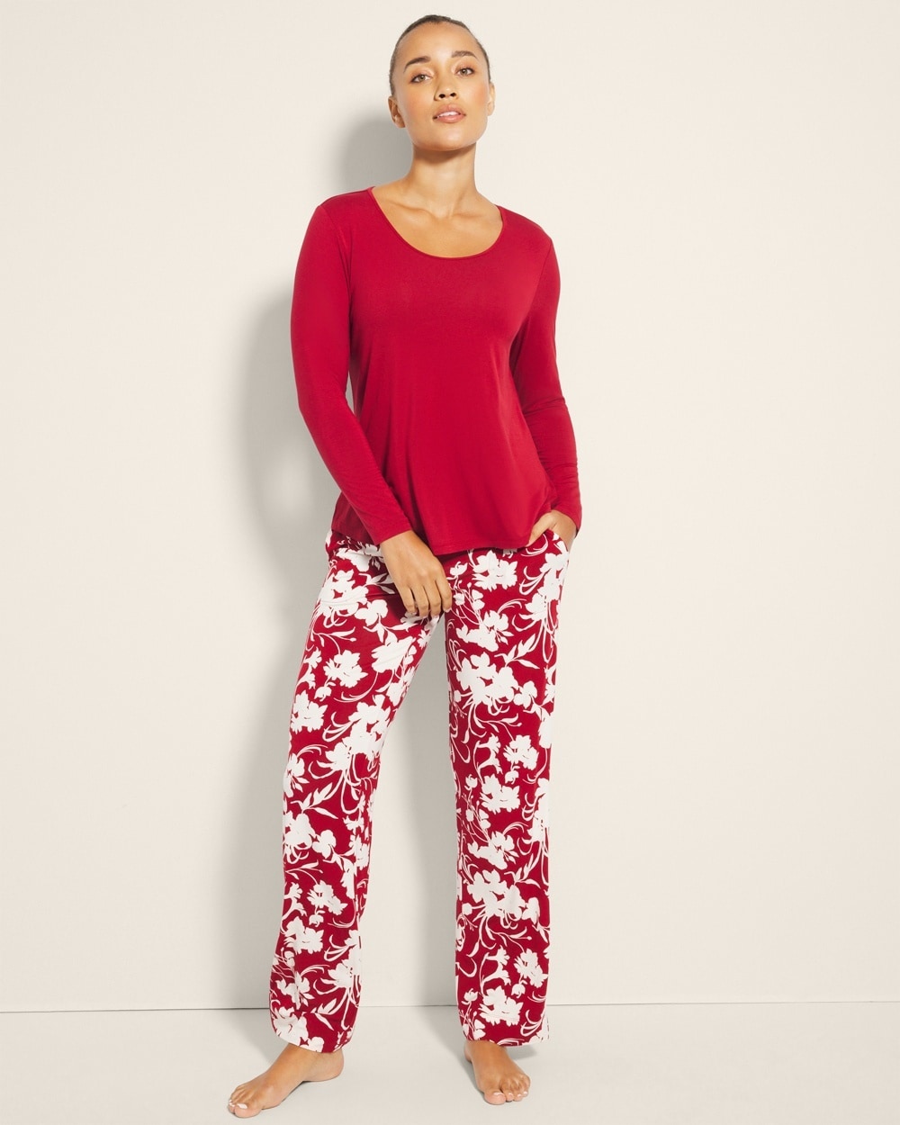 Cool Nights Packaged Long-Sleeve Pant Set