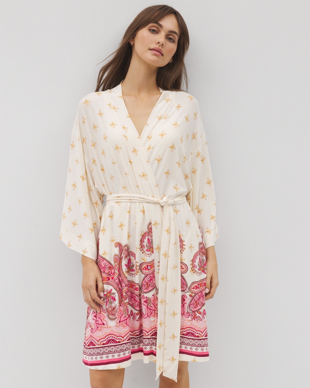 Cool Nights\u00AE Kimono Short Robe