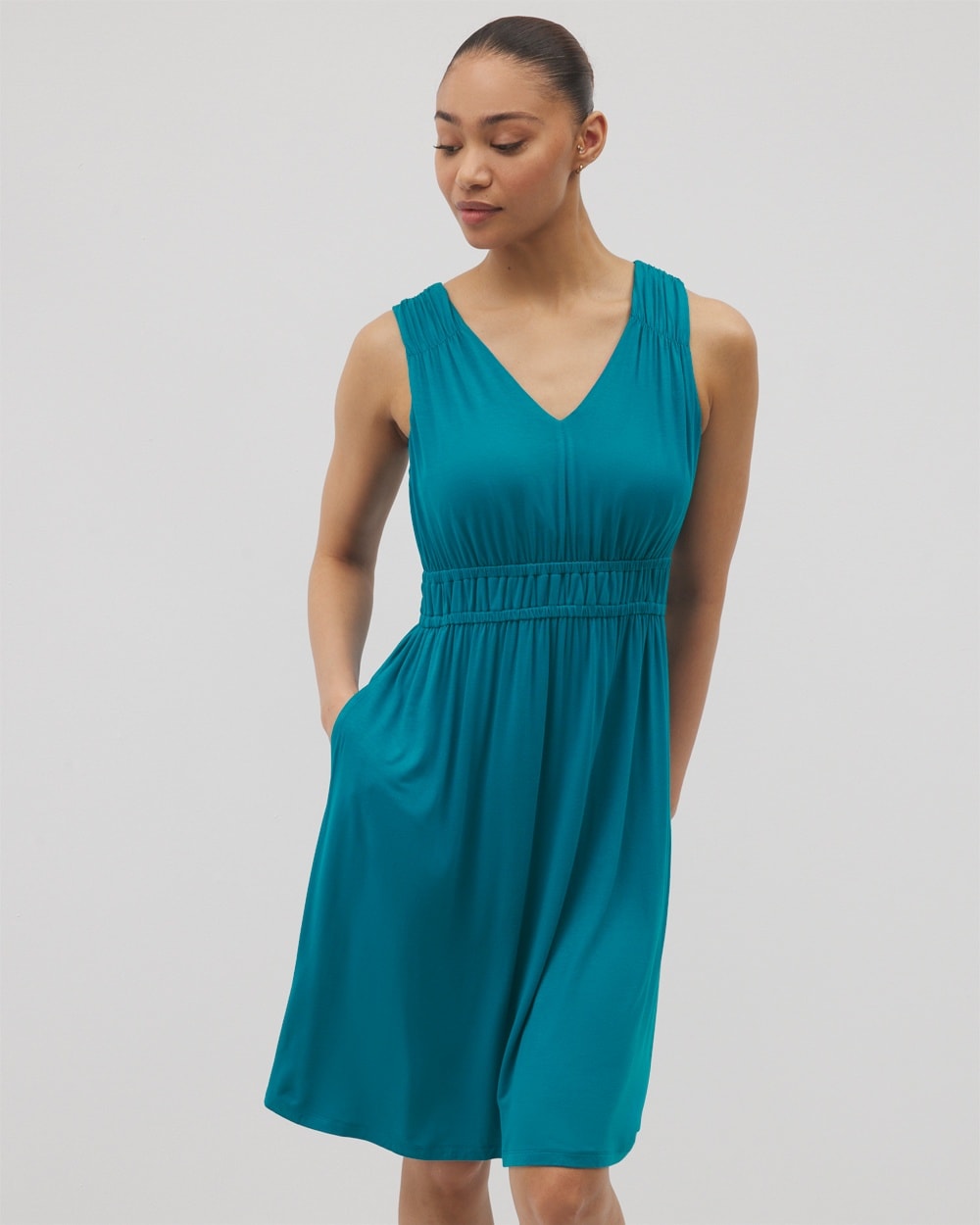 Soft Jersey Riviera Short Bra Dress
