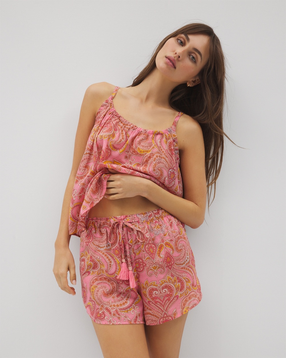 Cotton Voile Pajama Short