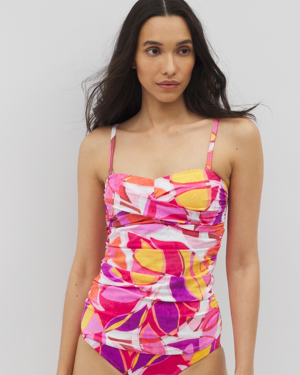 Beyond Control Riviera Maya Twisted Bust Tankini