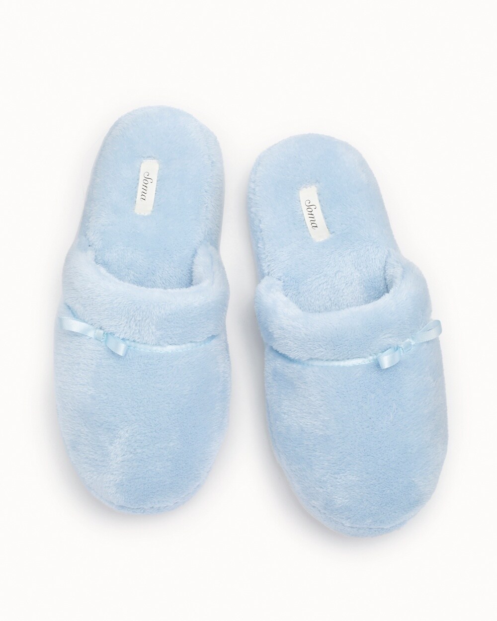 Embraceable Plush Slippers Celestial Blue