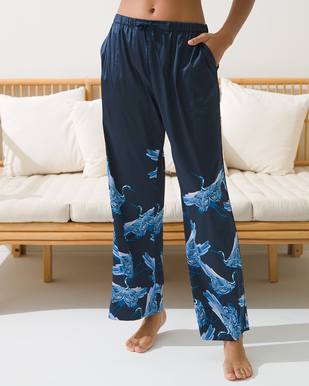 Sensual Satin Pajama Pants
